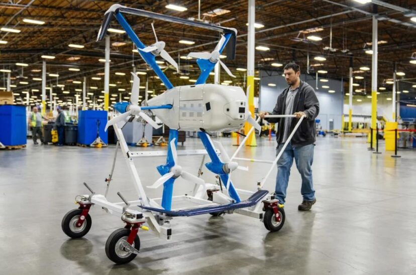 Así es el nuevo dron Prime Air de Amazon para entregas ultra rápidas