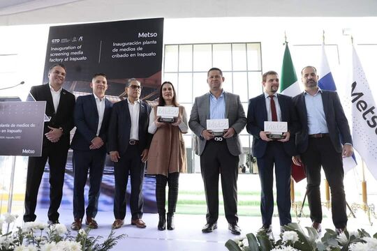 Inaugura METSO su tercera planta en Guanajuato