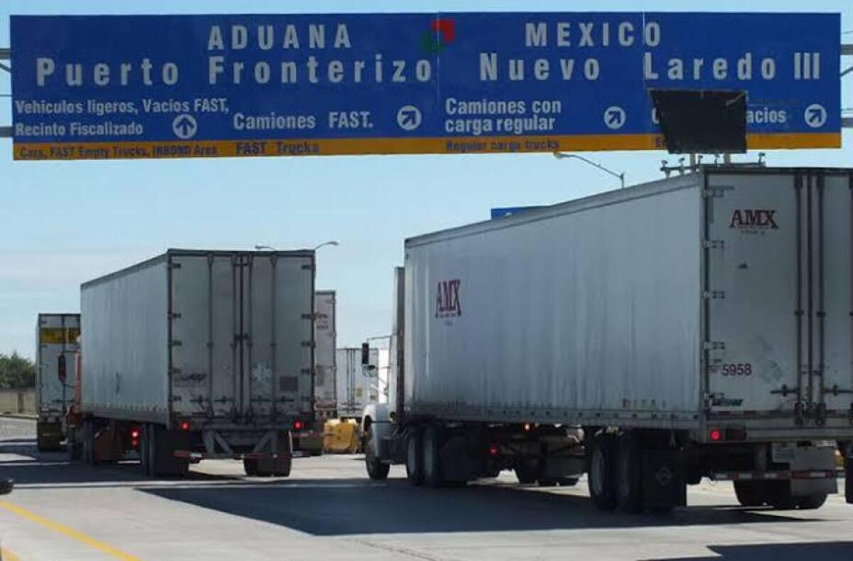 Registran más exportaciones estados fronterizos
