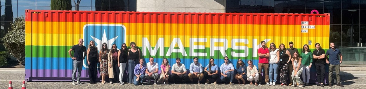 El contenedor Arcoíris de Maersk inicia su viaje de inclusión por la India