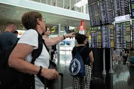 CAOS EN LOS AEROPUERTOS DE TODO EL MUNDO.