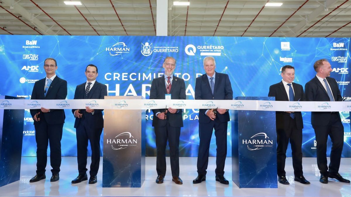 Harman invierte 115 mdd para su cuarta planta de manufactura en Querétaro; creará 1,100 nuevos empleos