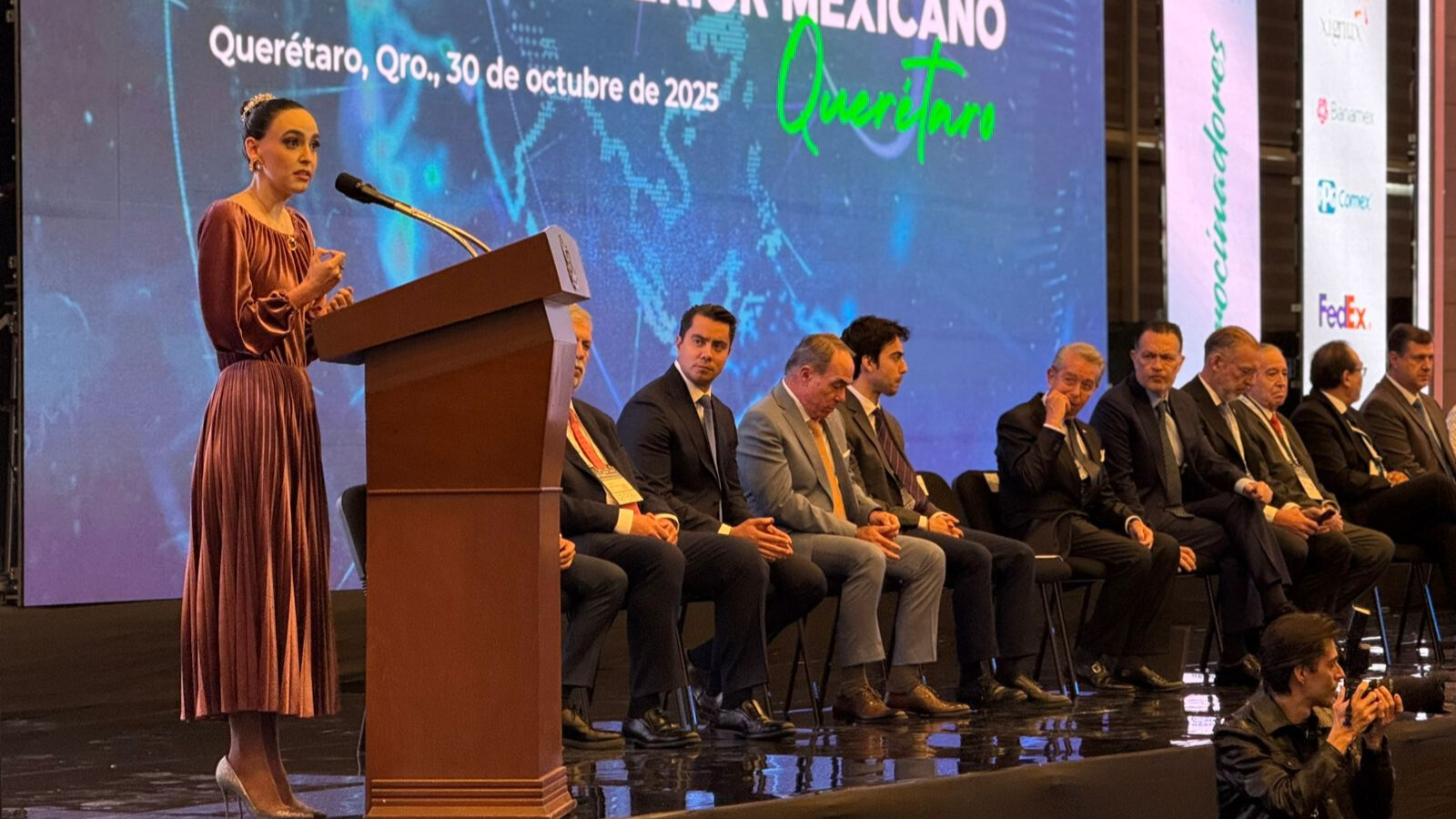 Inauguran en Querétaro el 31° Congreso Mexicano de Comercio Exterior del COMCE