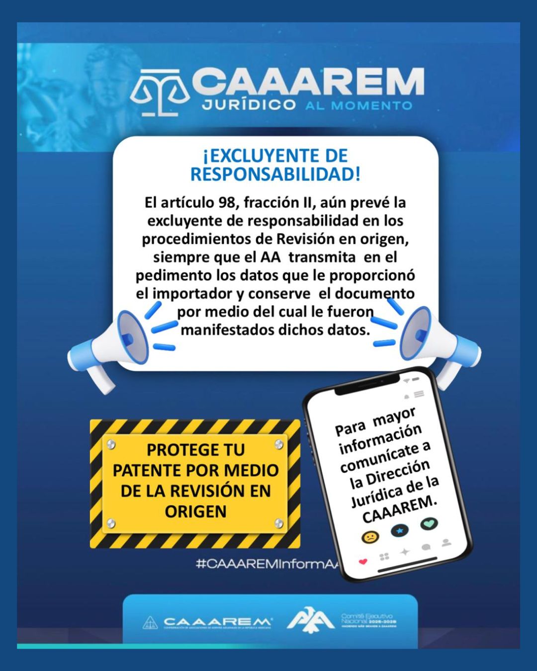 Excluyente de Responsabilidad en Revisión en Origen (Art. 98, fracción II)