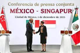 Singapur y México avanzan hacia una nueva fase de cooperación económica y expansión empresarial