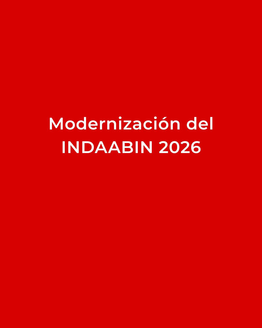 Publicación en el DOF – Reglamento Interior del INDAABIN