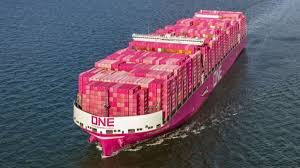 El barco más grande del mundo rompió un récord histórico al transportar más de 22.000 contenedores