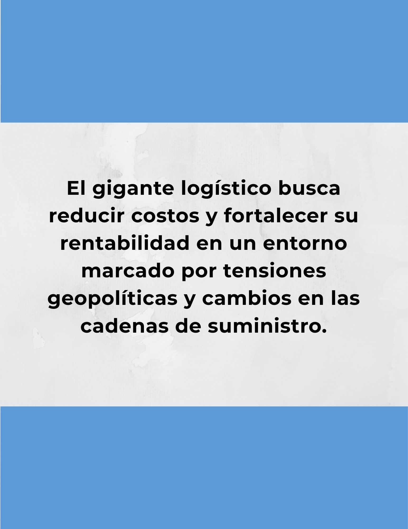 Kuehne+Nagel anuncia recorte de más de 2,000 empleos y acelera su plan de eficiencia