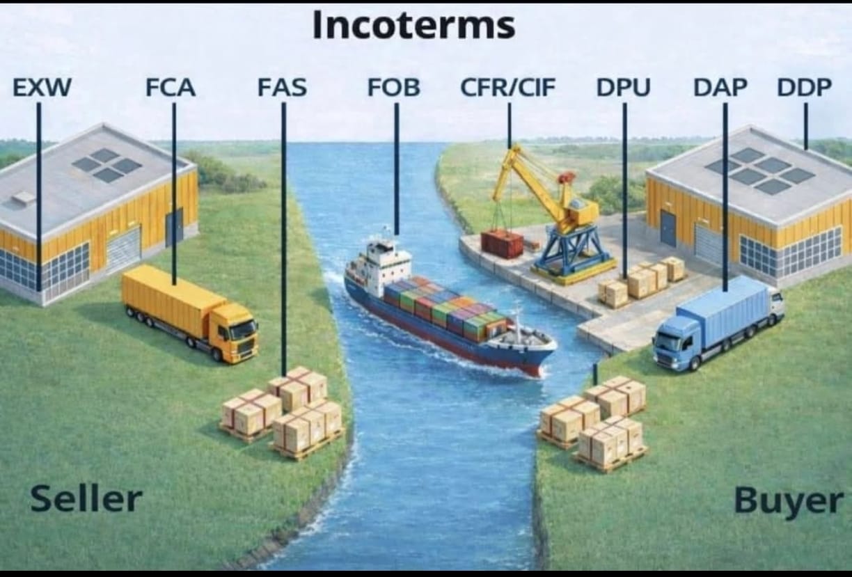 Incoterms: ¿Quién asume el riesgo y los costos?