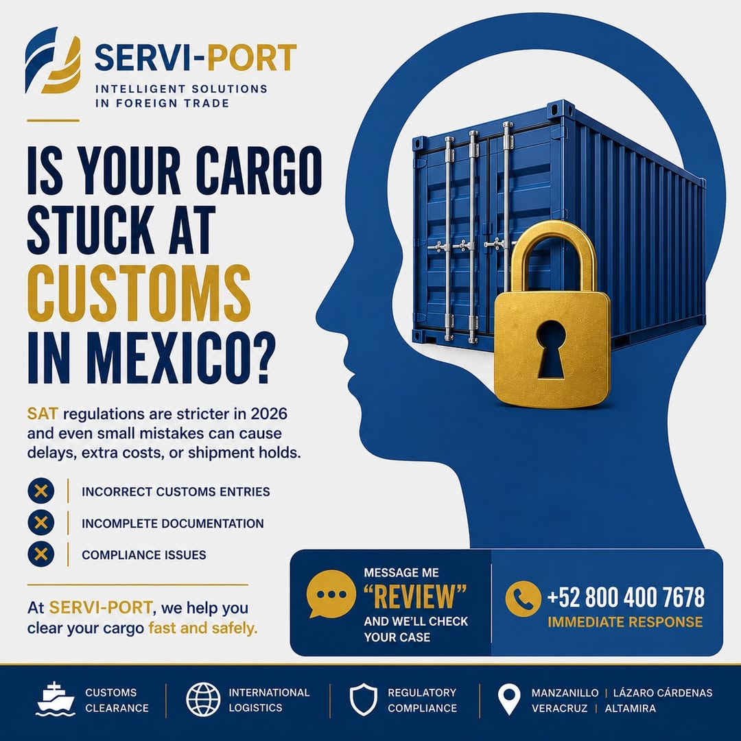 🚨 Is your cargo stuck at customs in Mexico?