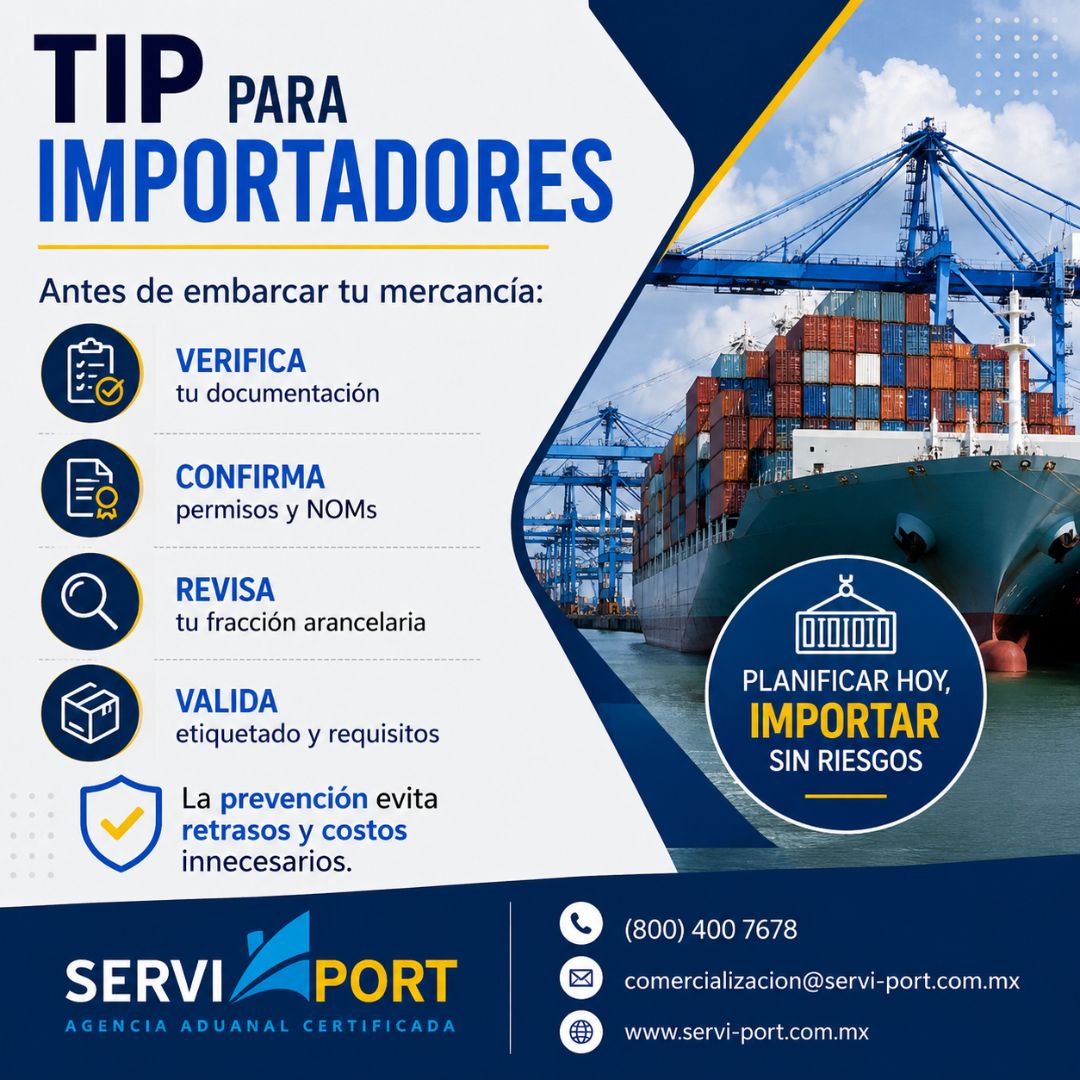 Tip para importadores: cómo prevenir retrasos antes del embarque