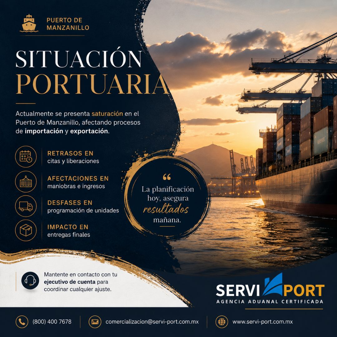 Saturación en el Puerto de Manzanillo afecta procesos de importación y exportación