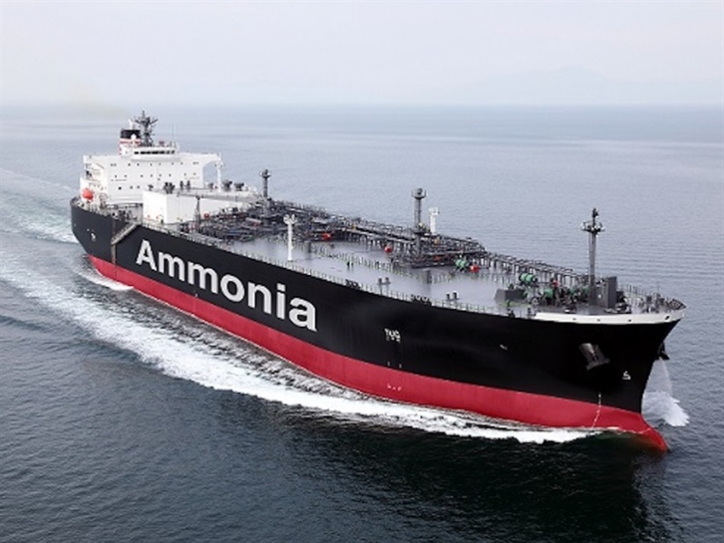 Sector marítimo consumiría entre 3 y 4 millones de toneladas anuales de amoníaco como combustible en 2030