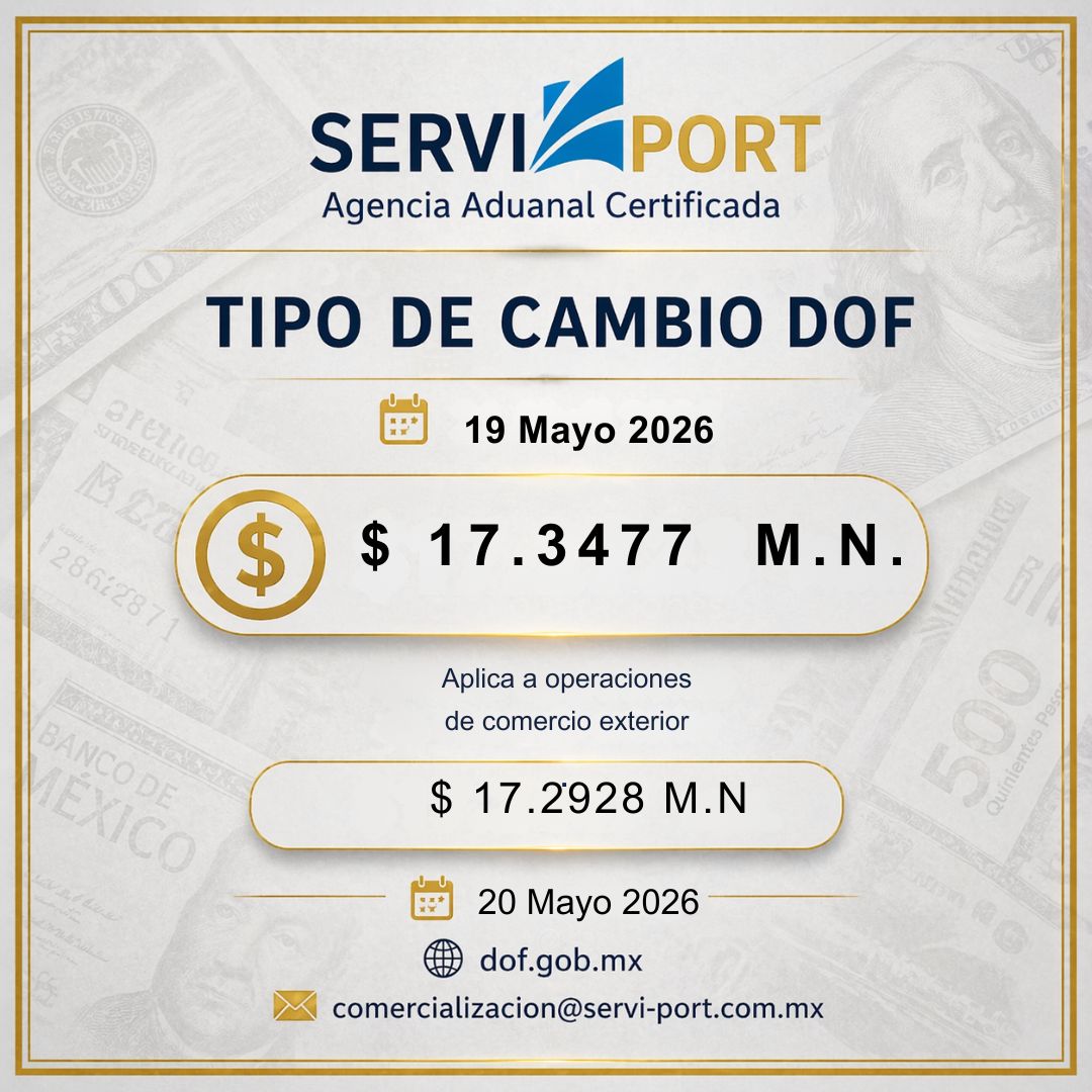 Tipo de Cambio DOF 19 de Mayo 2026: Referencia Clave para Operaciones de Comercio Exterior