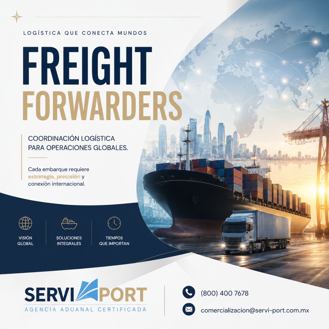 Freight forwarders: coordinación logística para operaciones globales